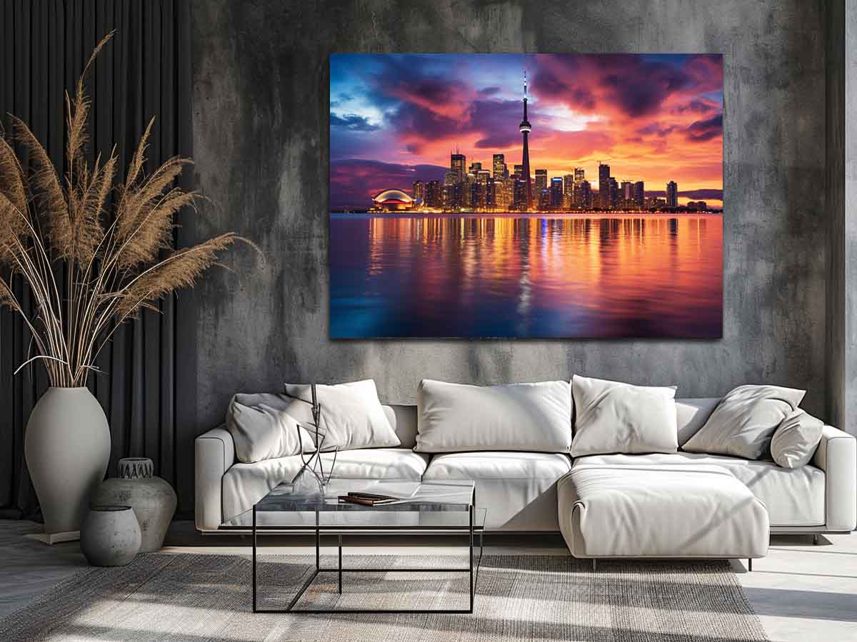 Toronto Art Canvas Print Painting