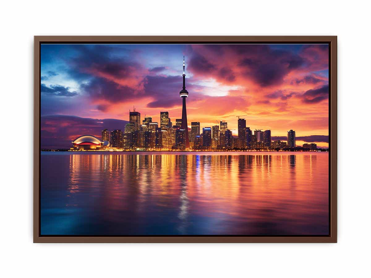 Toronto Art Canvas Print Painting