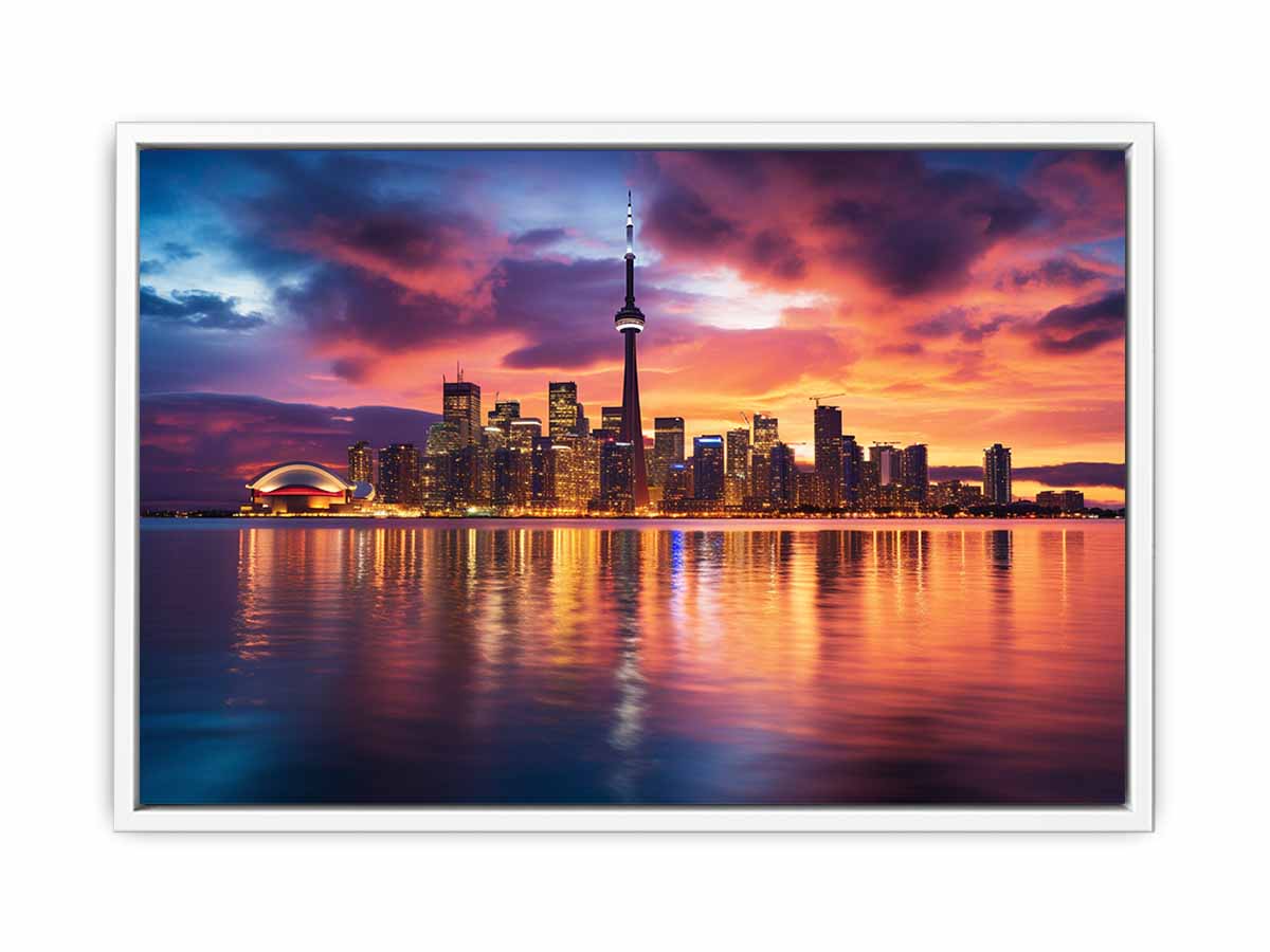 Toronto Art Canvas Print Painting