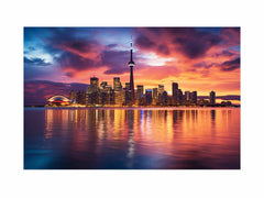Toronto Art Canvas Print Painting