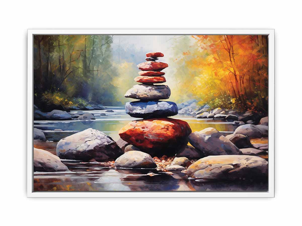 Stacking Stones Canvas Print