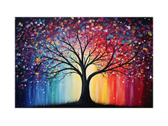 Sparkling Tree  Canvas Print Painting