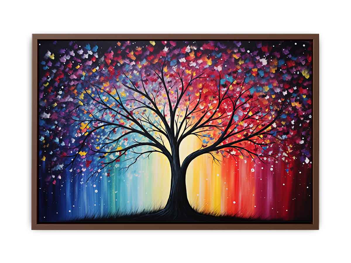 Sparkling Tree  Canvas Print Painting