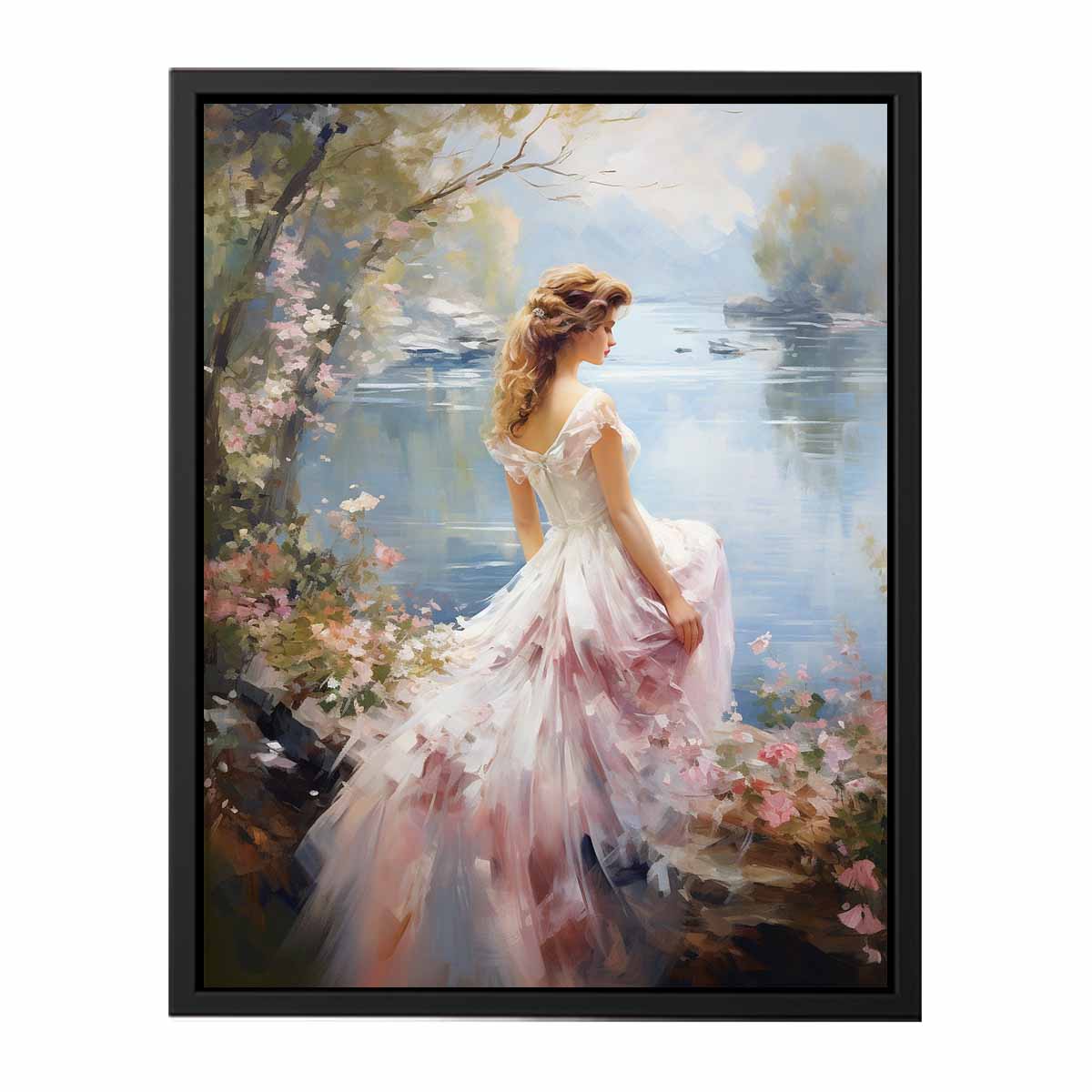 Dream Girl  Canvas  Painting Print