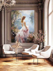 Dream Girl  Canvas  Painting Print