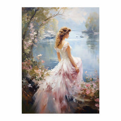 Dream Girl  Canvas  Painting Print