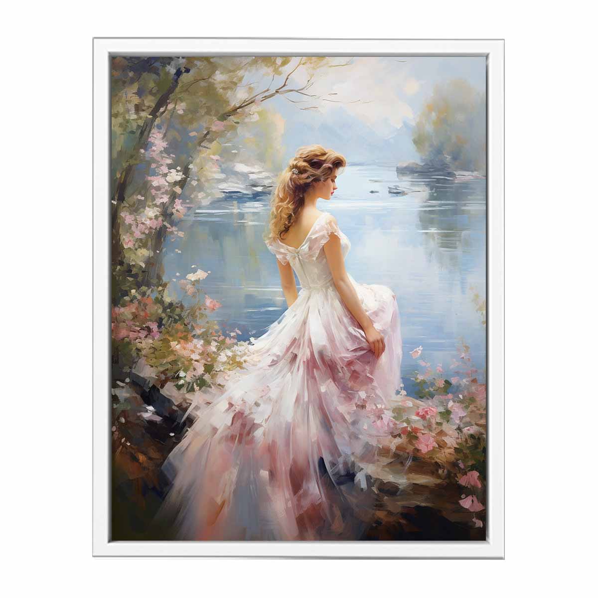 Dream Girl  Canvas  Painting Print