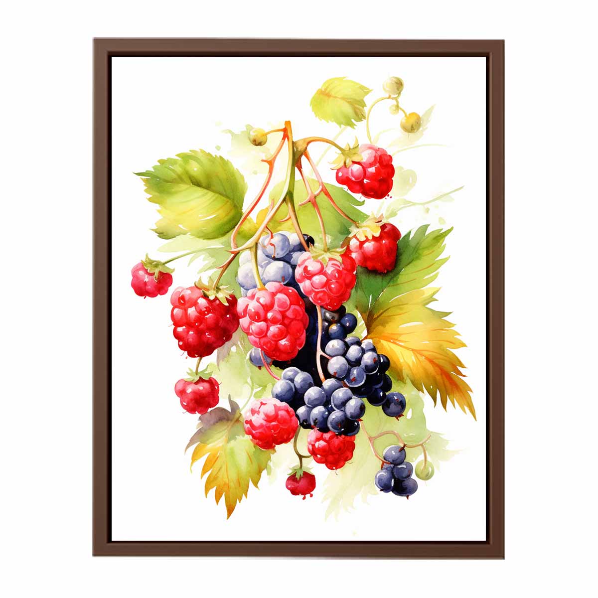 Berries  Canvas painting  Print