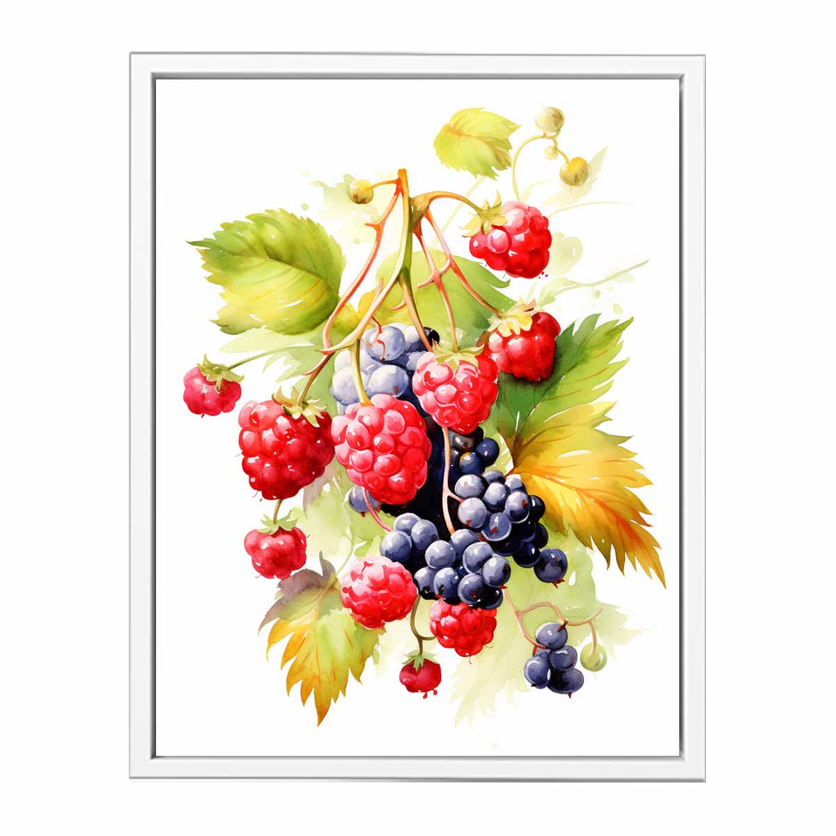 Berries  Canvas painting  Print