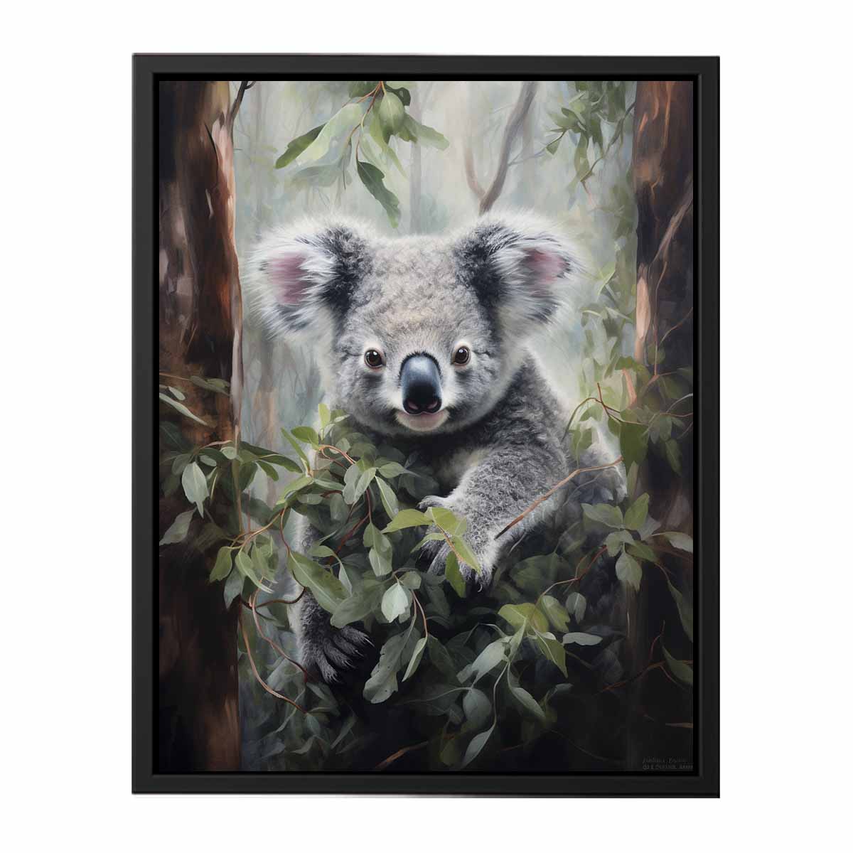 Koala Art Canvas Painting  Print