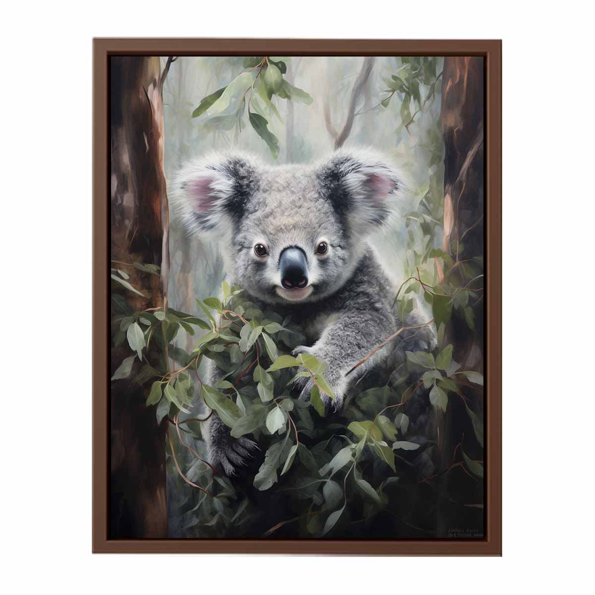 Koala Art Canvas Painting  Print