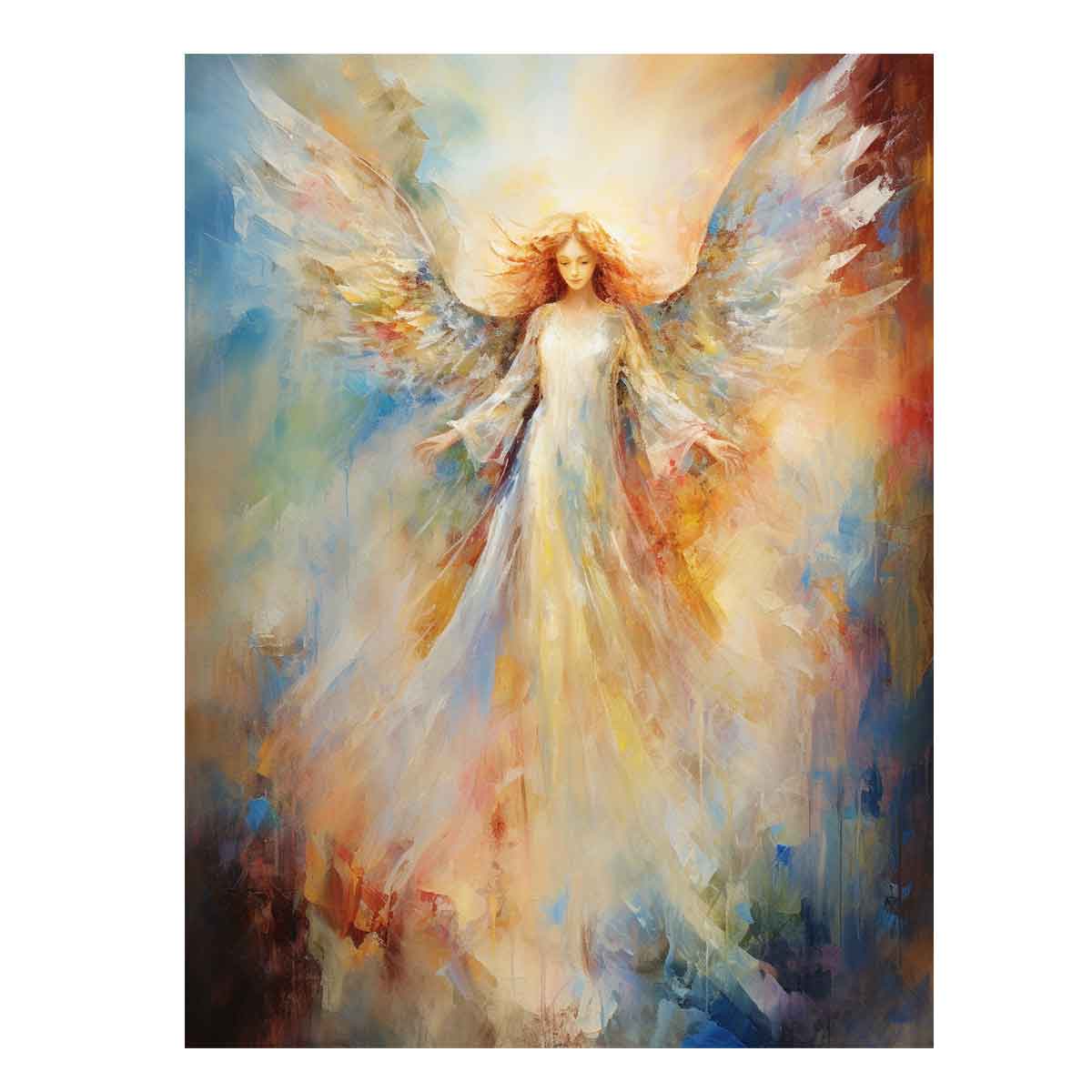 Abstract Angel Art Painting