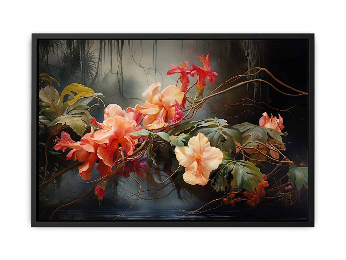 Flower Botanical Art Canvas Print
