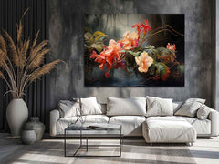 Flower Botanical Art Canvas Print