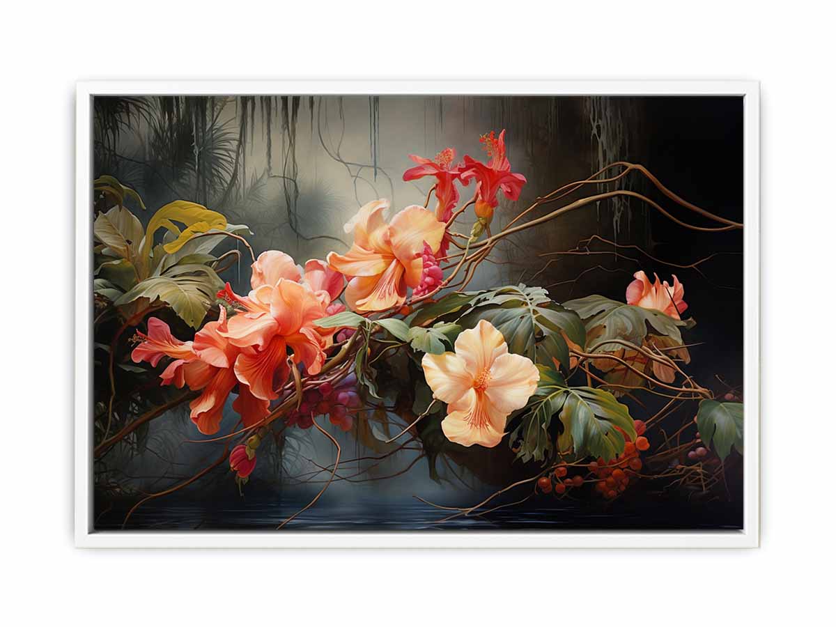 Flower Botanical Art Canvas Print