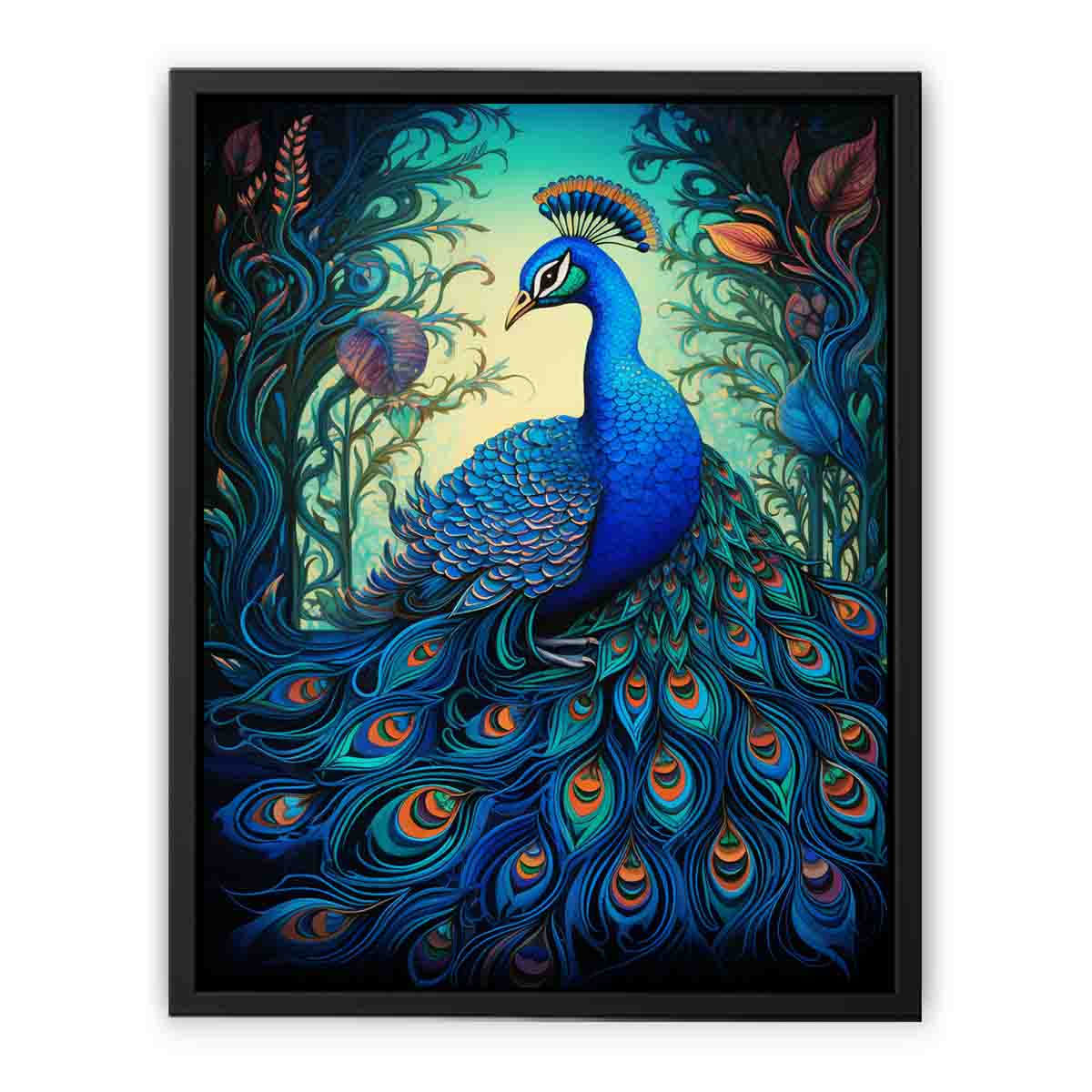 Beautiful Peacock  Canvas Print