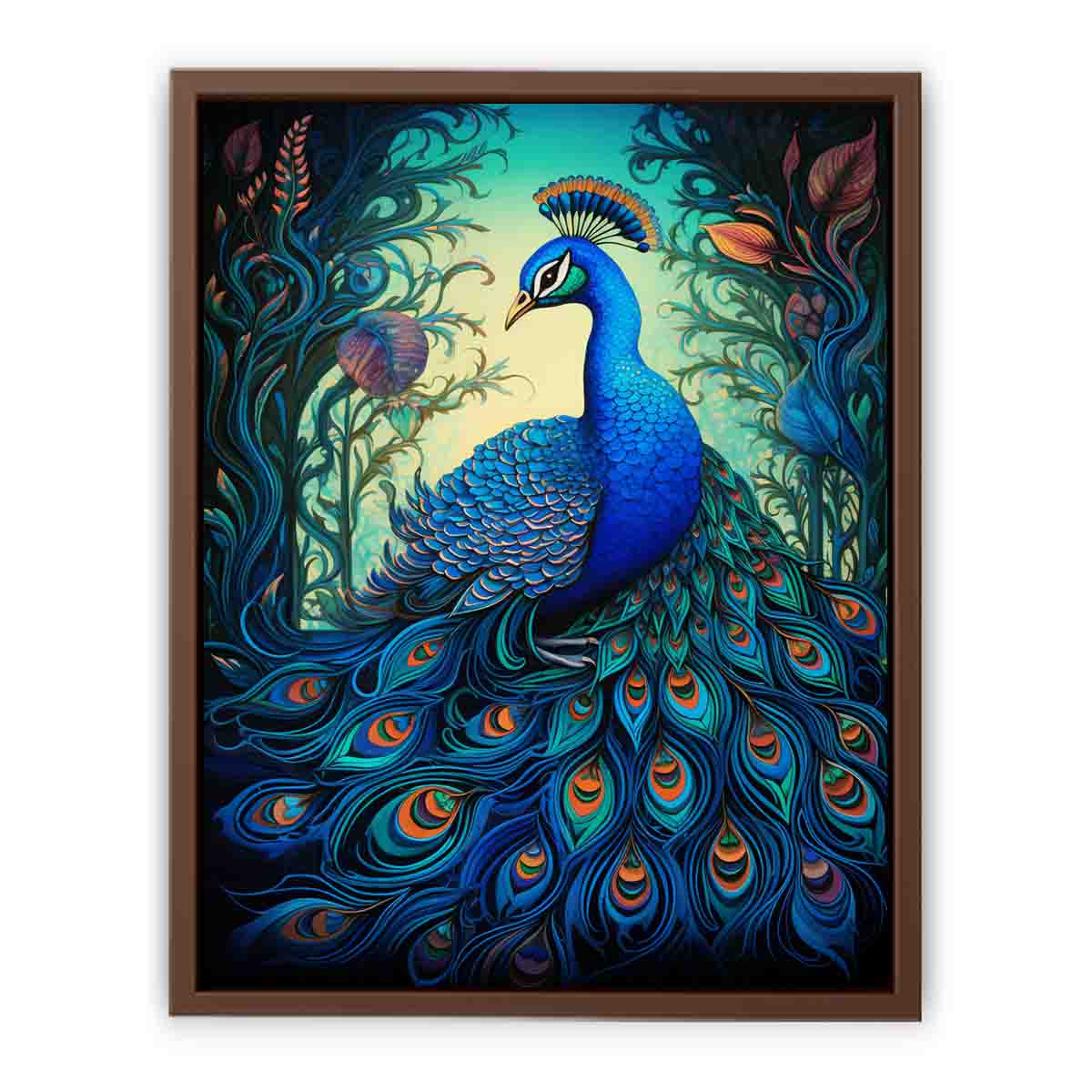Beautiful Peacock  Canvas Print