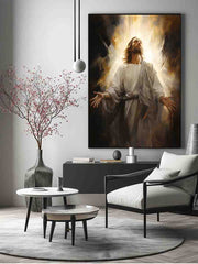 Jesus  Painting Canvas Print
