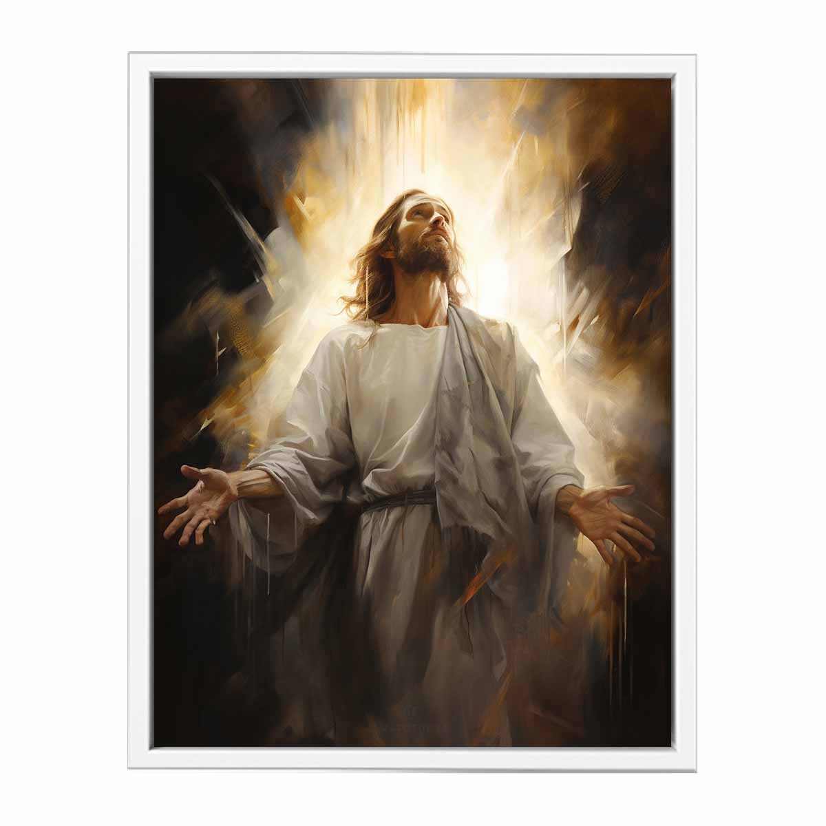 Jesus  Painting Canvas Print