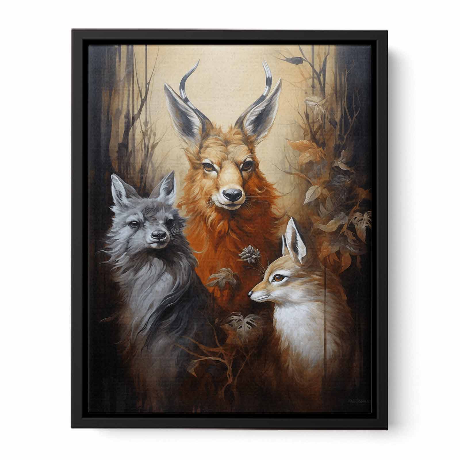 Animals Modern Art Canvas Painting
