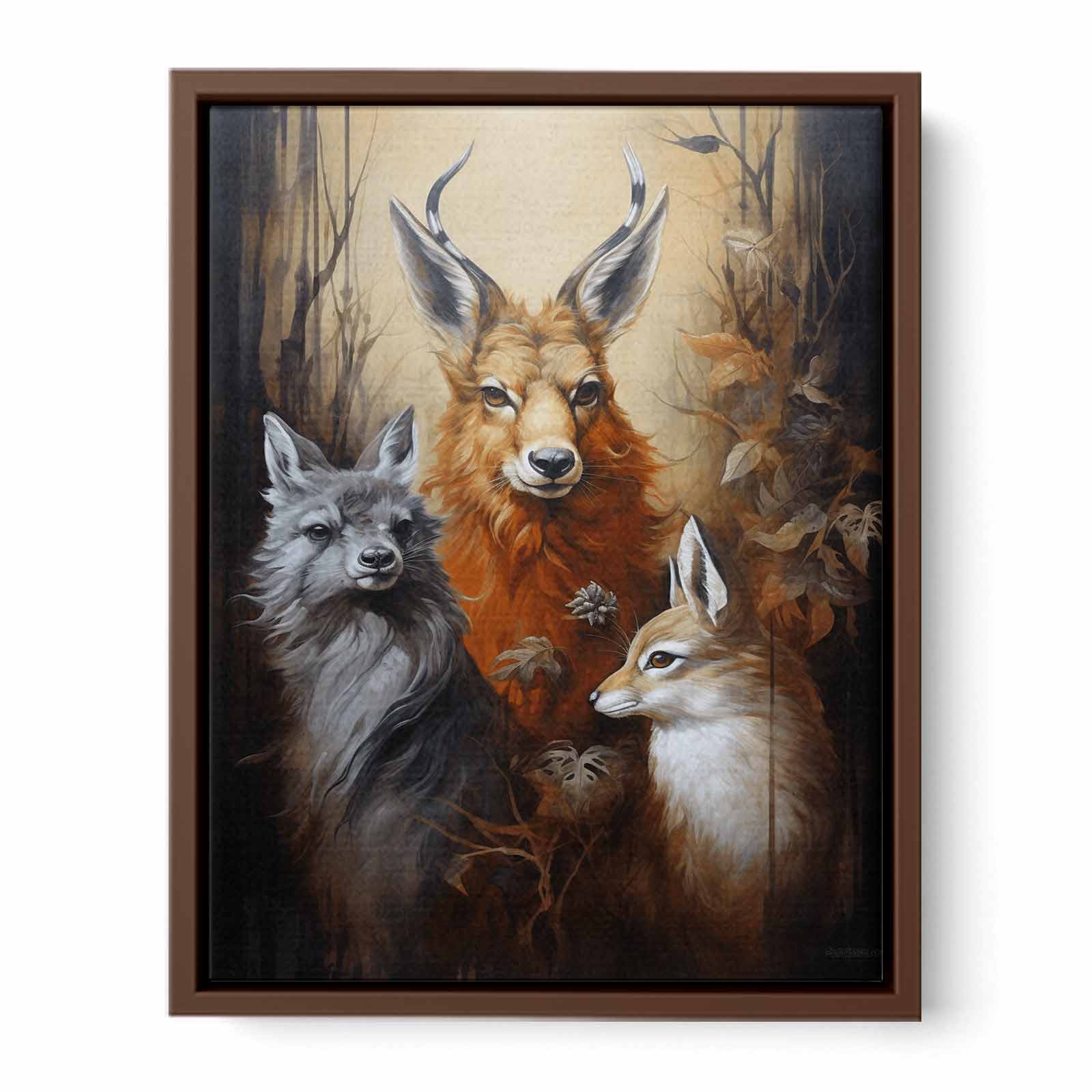 Animals Modern Art Canvas Painting