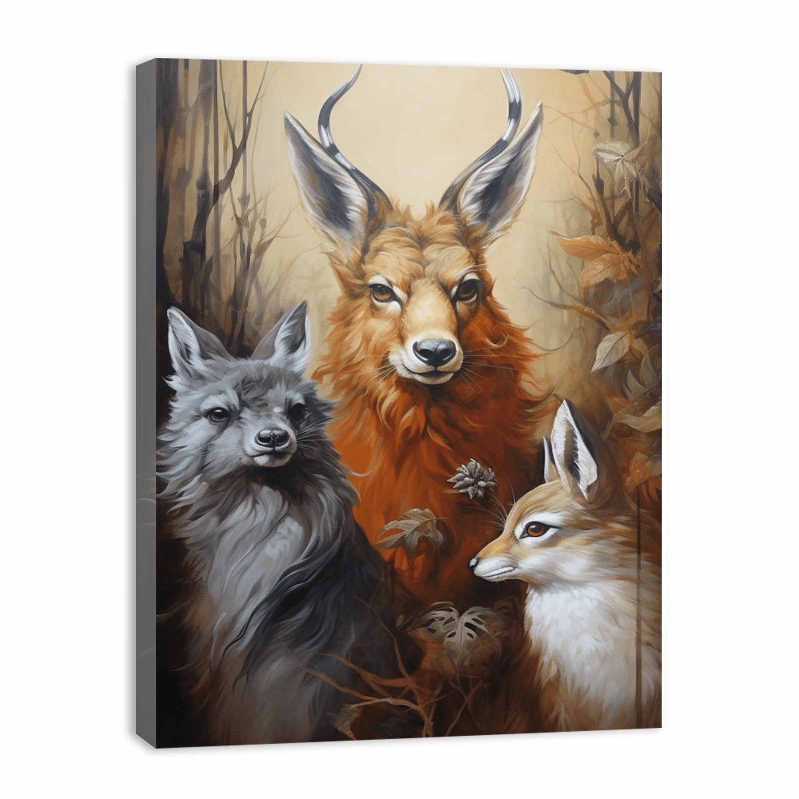 Animals Modern Art Canvas Painting