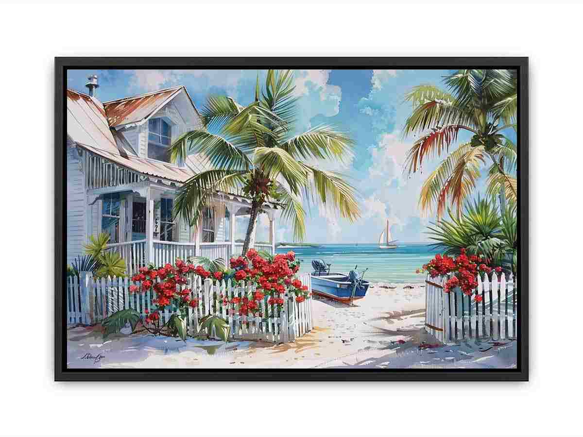 Caribbian Beach Painting