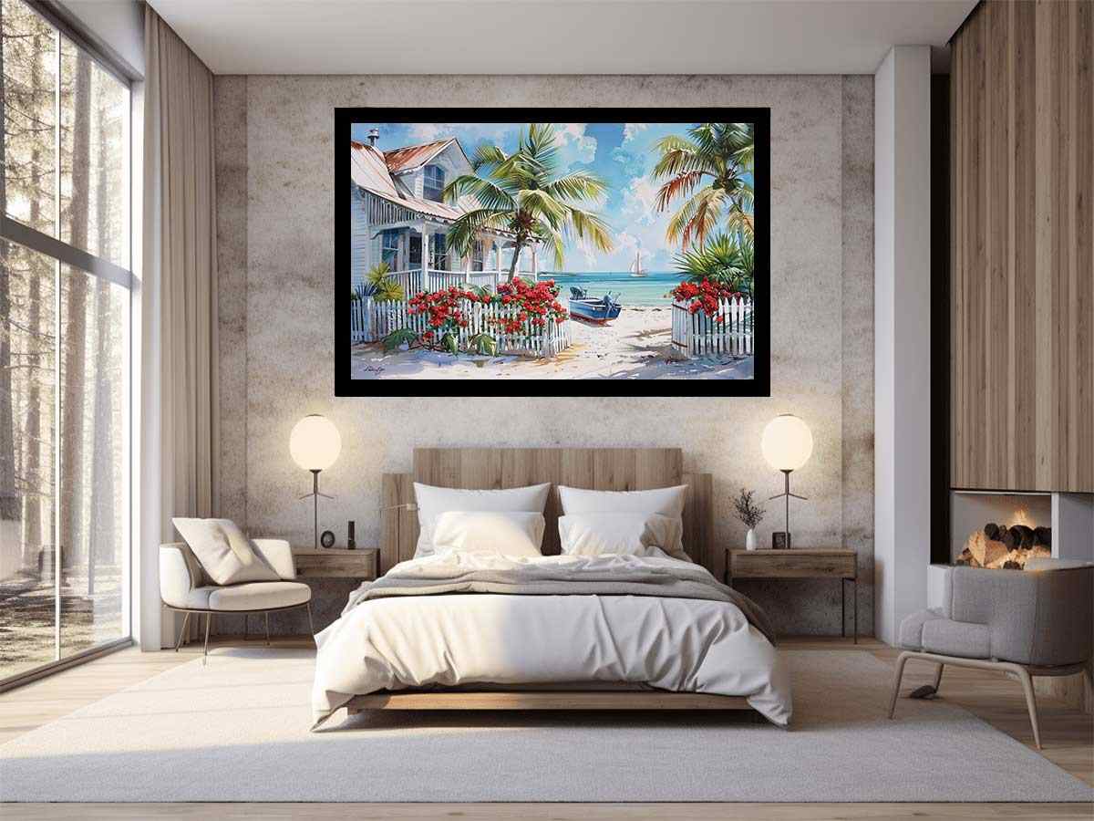 Caribbian Beach Painting