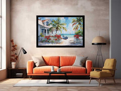 Caribbian Beach Painting