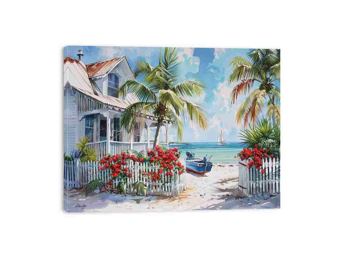 Caribbian Beach Painting