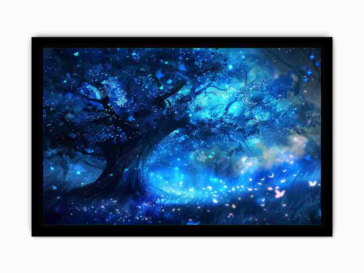 Fantasy Jungle Glaxy Painting