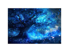 Fantasy Jungle Glaxy Painting