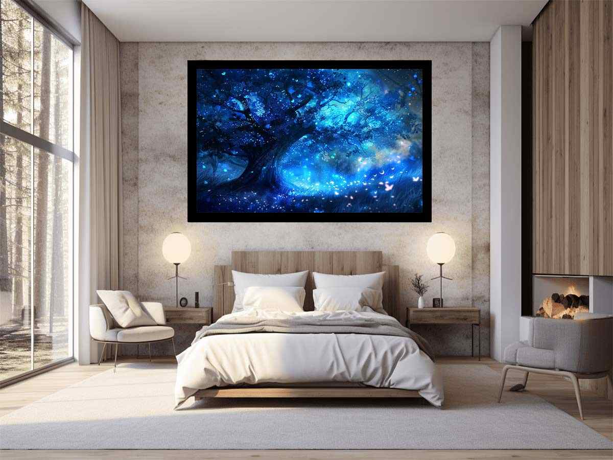 Fantasy Jungle Glaxy Painting