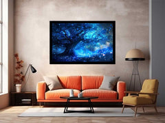 Fantasy Jungle Glaxy Painting