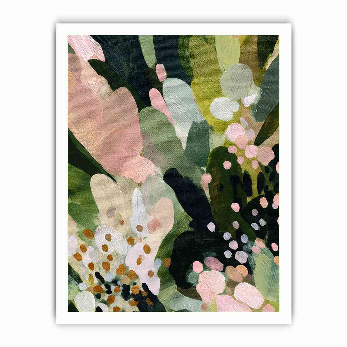 Abstract Garden Painting