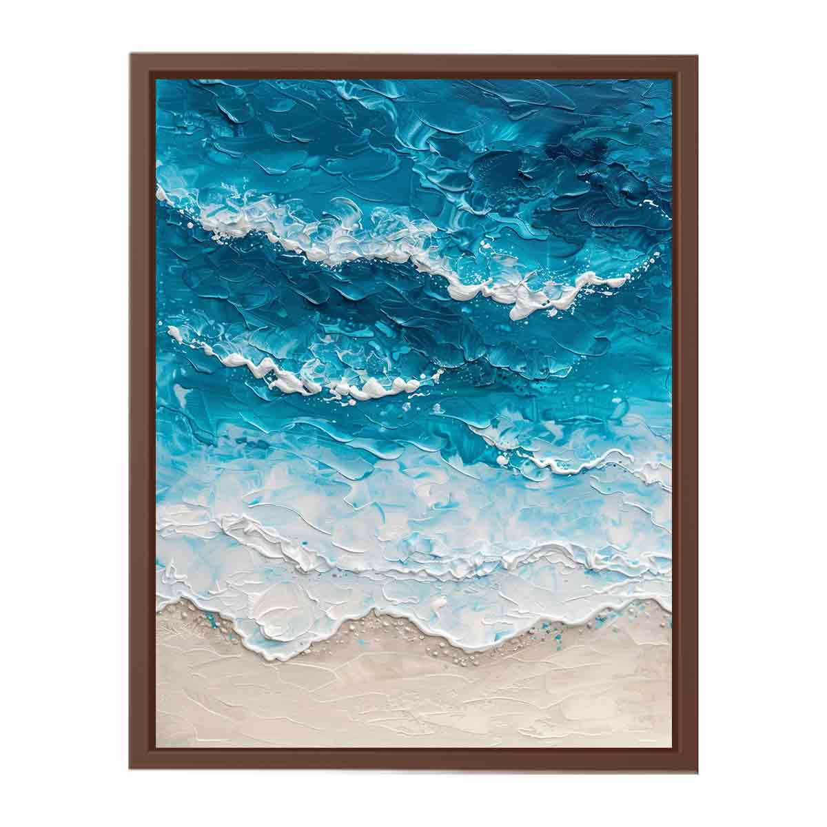 Beach Art  Canvas Painting  Print