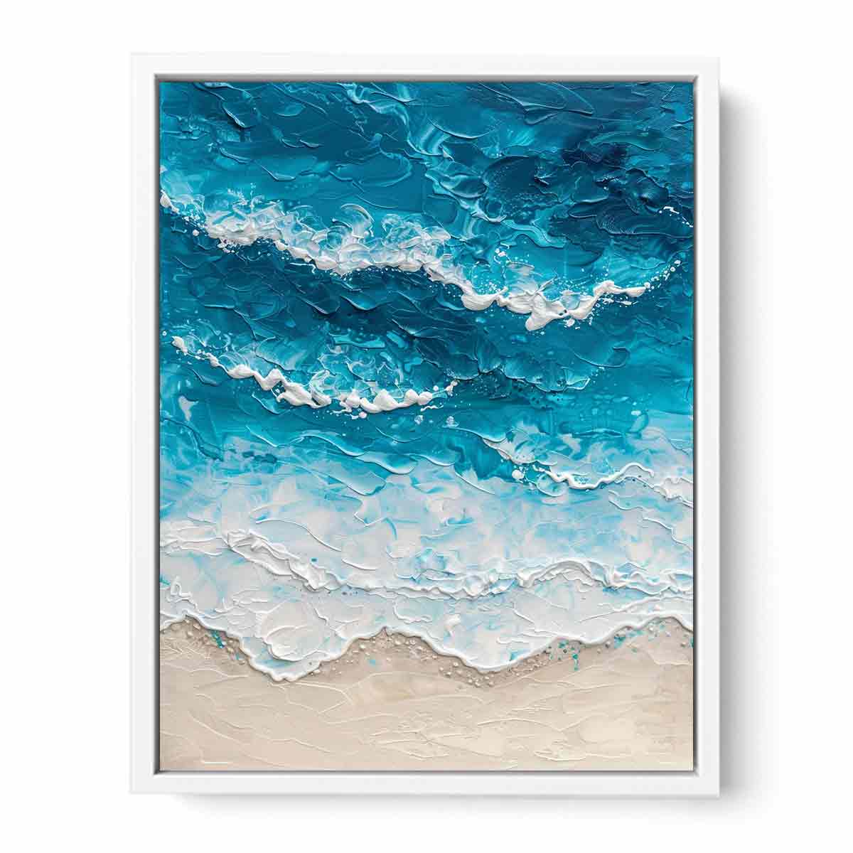 Beach Art  Canvas Painting  Print