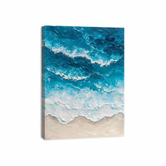 Beach Art  Canvas Painting  Print