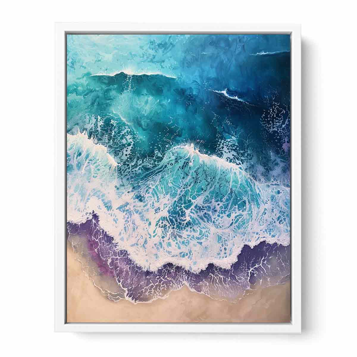 Beach  Canvas painting Print