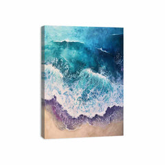 Beach  Canvas painting Print