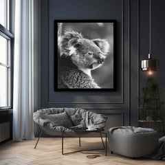 Baby Koala Canvas Print Photogrpahy art