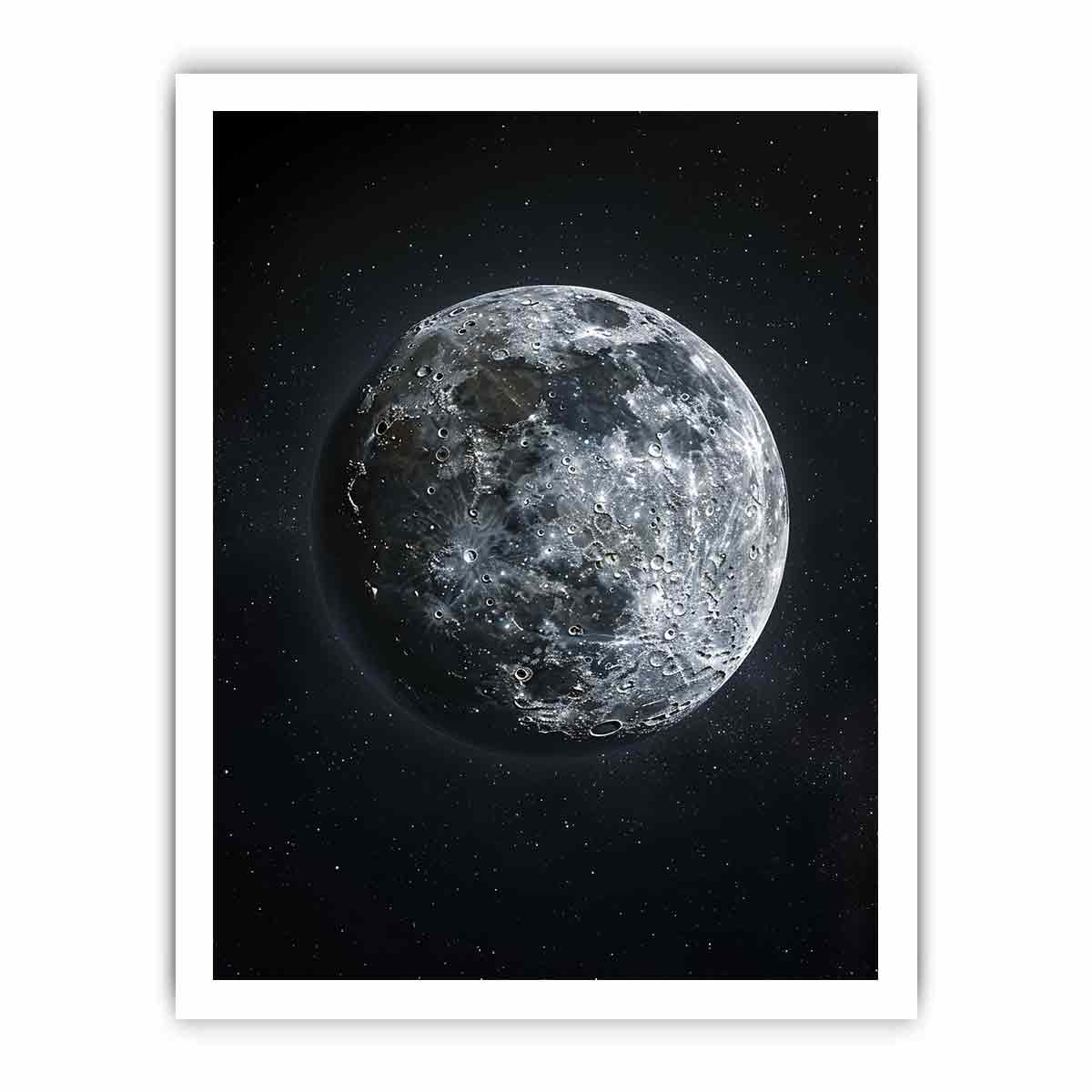 Sunrise beach Canvas painting Print