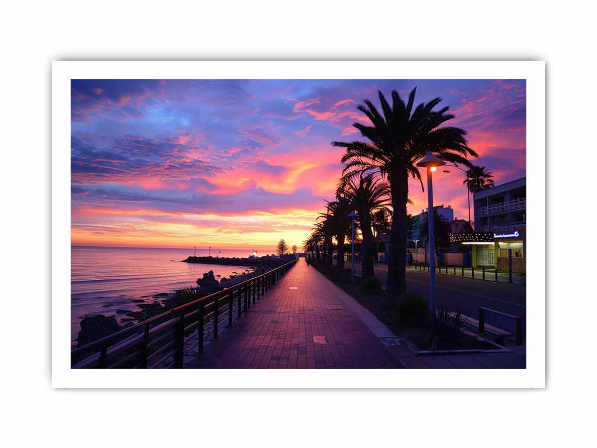 Pink  Beach  Canvas Print