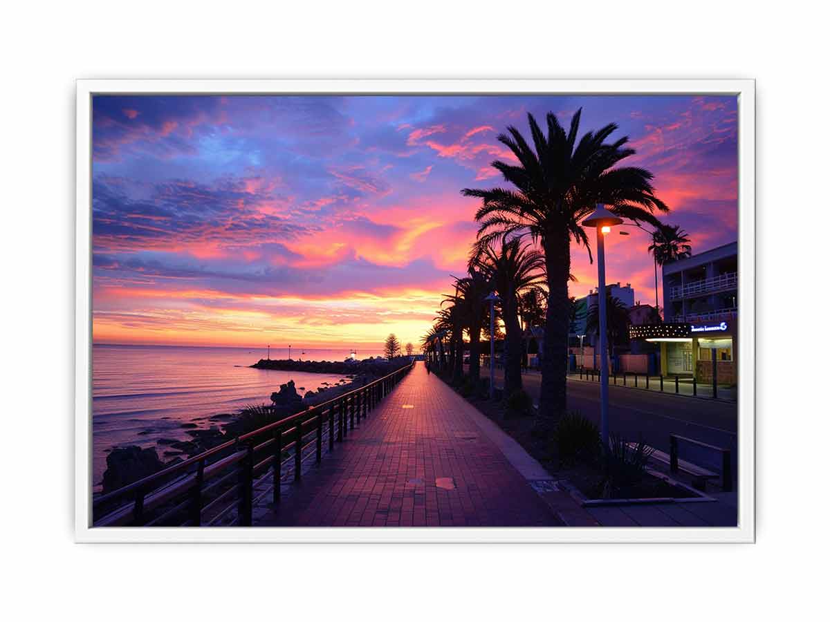 Pink  Beach  Canvas Print