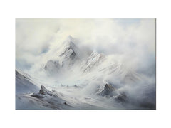 White Mountian Canvas Print