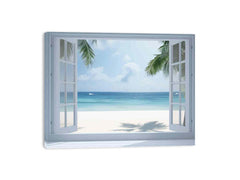 Beach Window Phuket Canvas Print