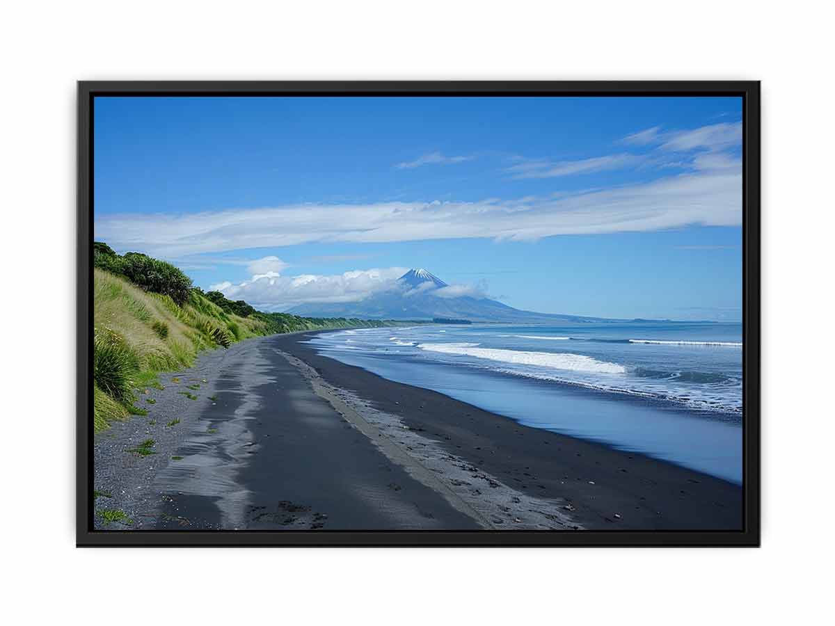 Beach side Dream Road Canvas Print