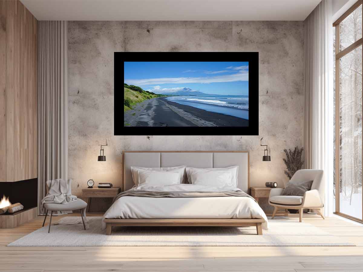 Beach side Dream Road Canvas Print