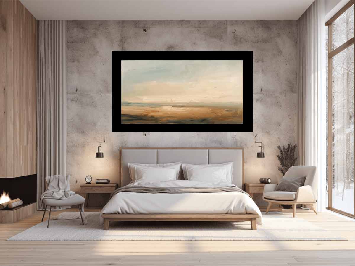 Abstract Sky Painting  Canvas Print