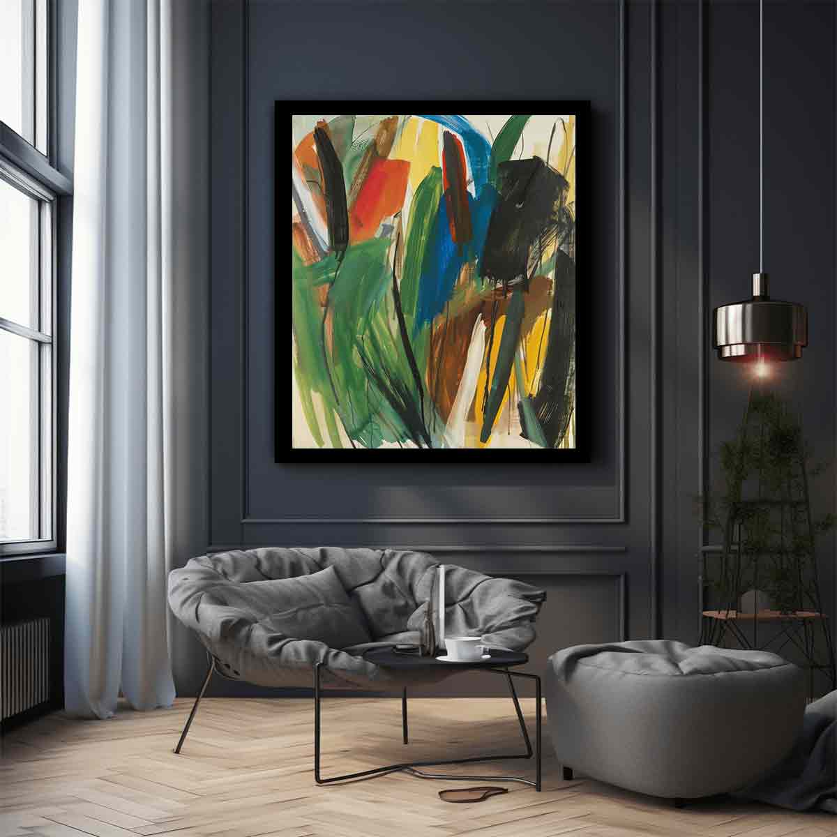 Abstract Painting  Canvas Print